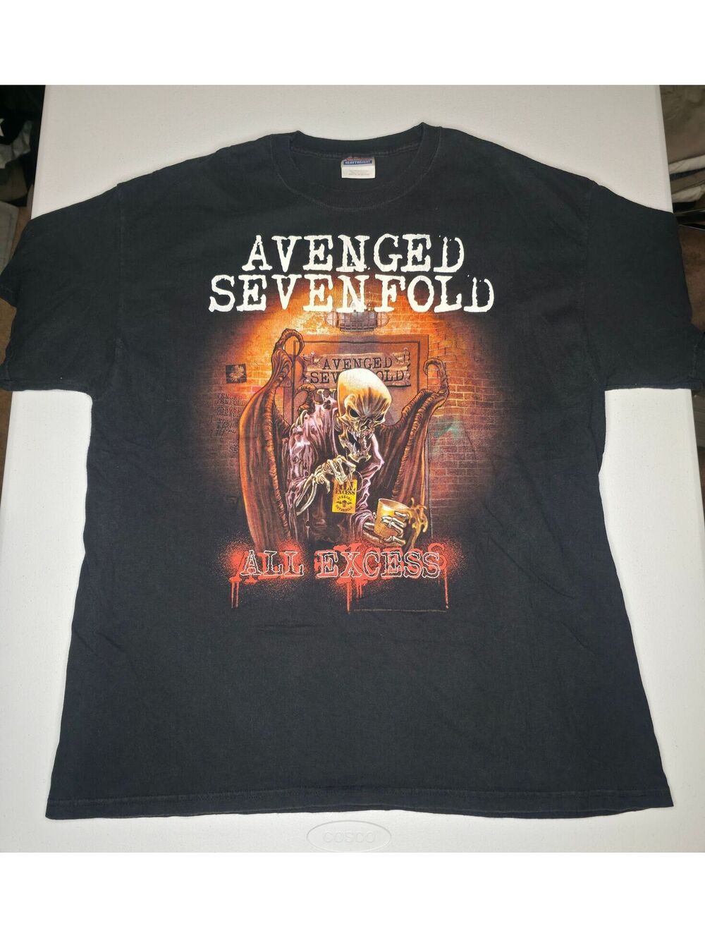 2007 Avenged Sevenfold All Excess Tee